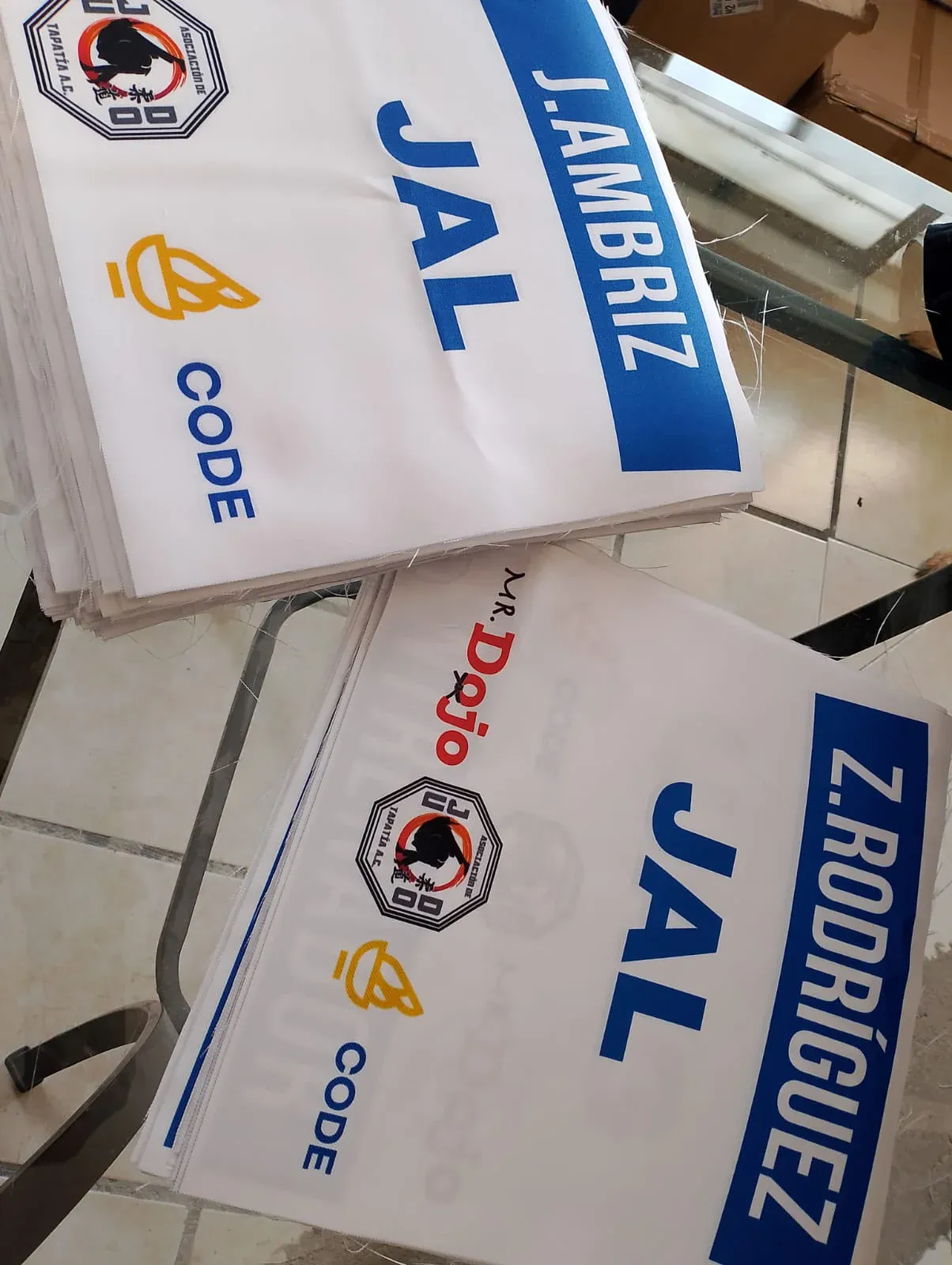 Parches para Judogis Serie 1